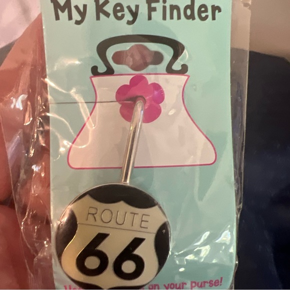 My Key Finder Route 66 Hook Your Keys On Your Purse - Picture 6 of 7